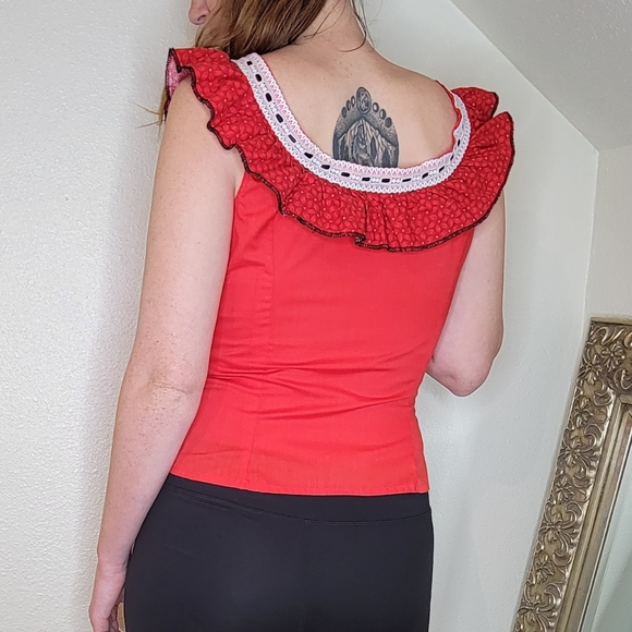 Vintage Homemade Corsette Top - Picture 9 of 9